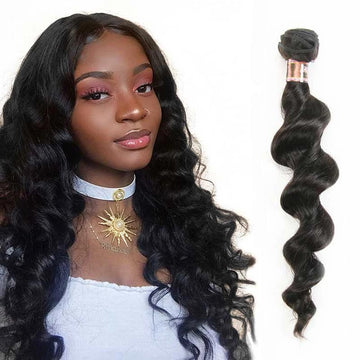 Ali Annabelle 1 Bundle Loose Wave Remy Human Hair Weave Bundles Deal